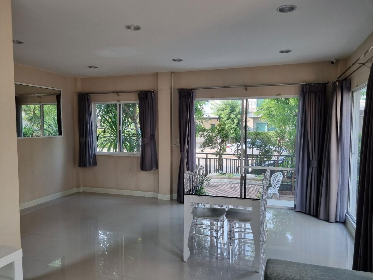 picture 💥CP-8582💥 Single house for rent, Life Bangkok Boulevard Wongwaen - Rama 9 project, fully furnished and equipped with appliances 👉 Add Line @rangrak - 22/39