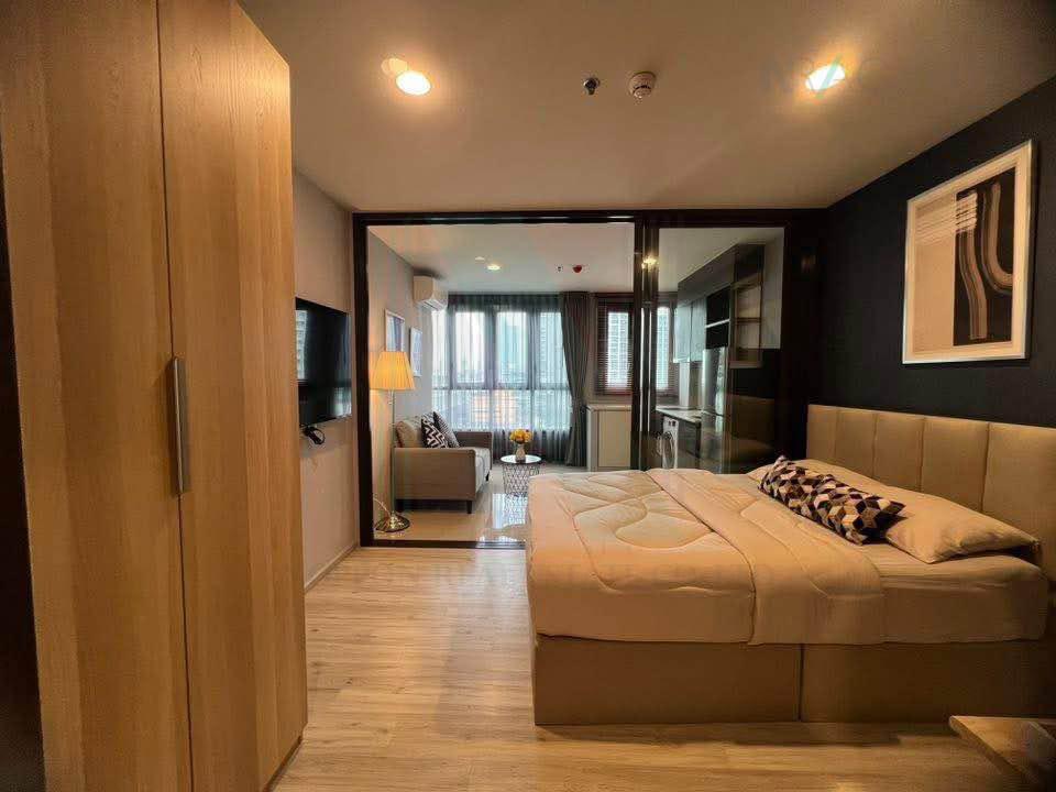 picture 🎉 For Rent Condo XT HUAIKWANG Building A, Floor 8,Studio, Room size 30 sqm - 5/8