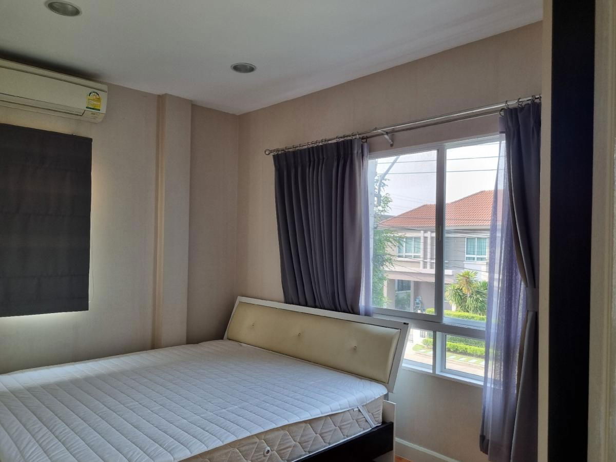 picture 💥CP-8582💥 Single house for rent, Life Bangkok Boulevard Wongwaen - Rama 9 project, fully furnished and equipped with appliances 👉 Add Line @rangrak - 16/39