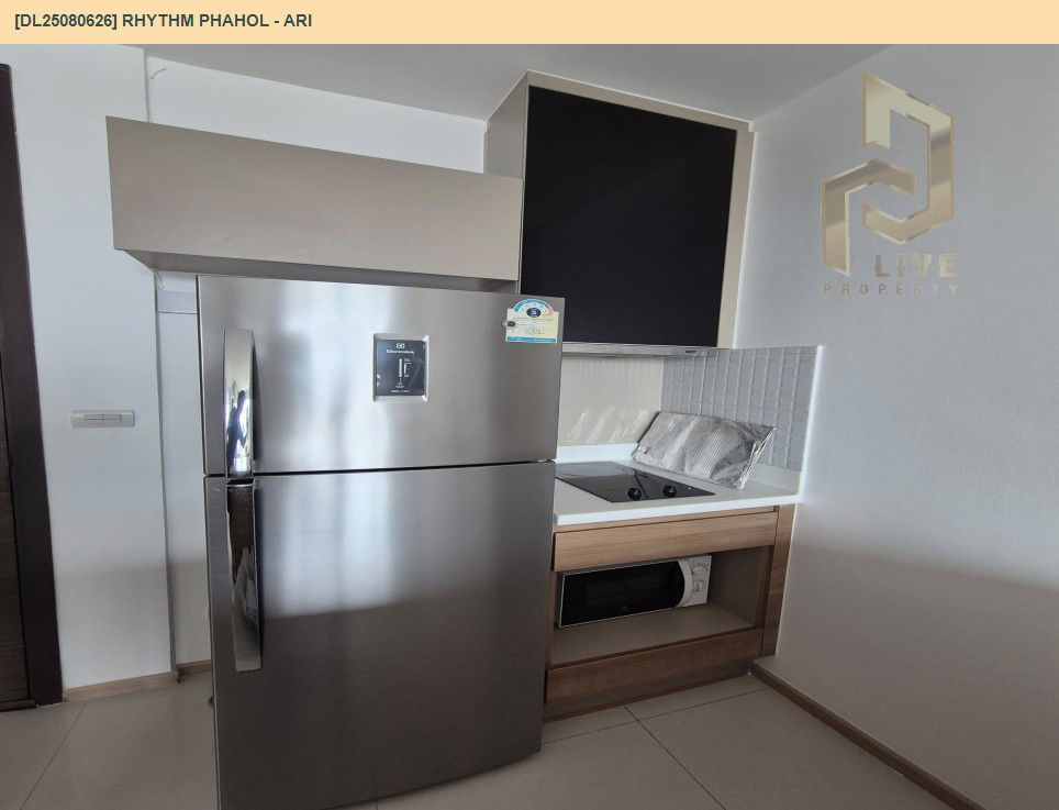 picture DL25080626 Condo for rent, Rhythm Phahol - Ari near BTS อารีย์, ready to move in, call urgently 0656133286 LineID @655ebbvc - 5/11