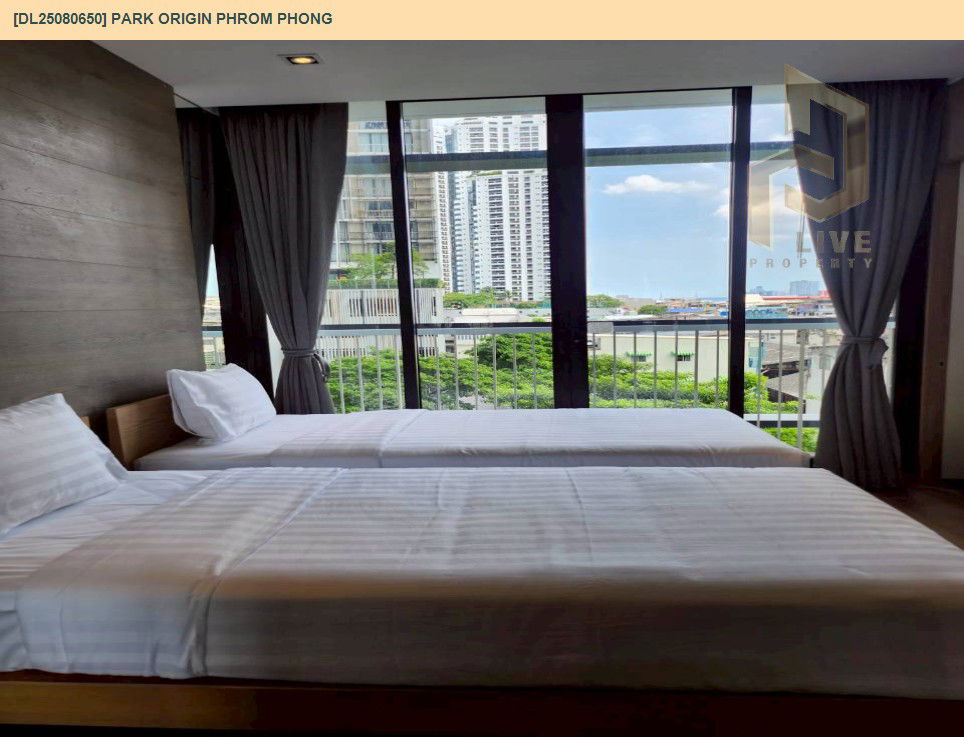 picture DL25080650 Condo for rent, PARK ORIGIN PHROM PHONG near BTS Phrom Phong, ready to move in, call urgently 0656133286 LineID @655ebbvc - 5/17