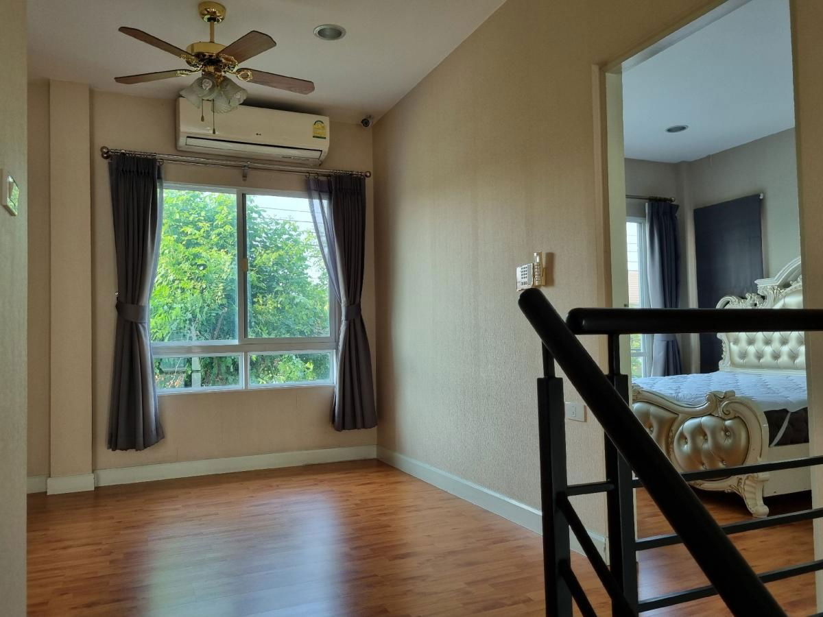 picture 💥CP-8582💥 Single house for rent, Life Bangkok Boulevard Wongwaen - Rama 9 project, fully furnished and equipped with appliances 👉 Add Line @rangrak - 38/39