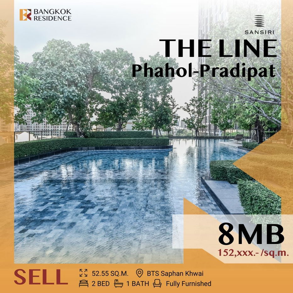 รูป Urgent Sale! The Line Phahol Pradipat near BTS Saphan Khwai - รูปที่ 1/7