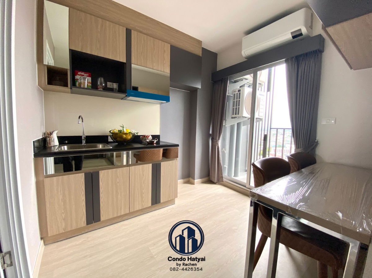 picture New room, 1st hand, Plus connect Hatyai, 1 bedroom, 24th floor, size 27.65 sq m., ready to move in ● Selling for 1.875 million baht - 5/24