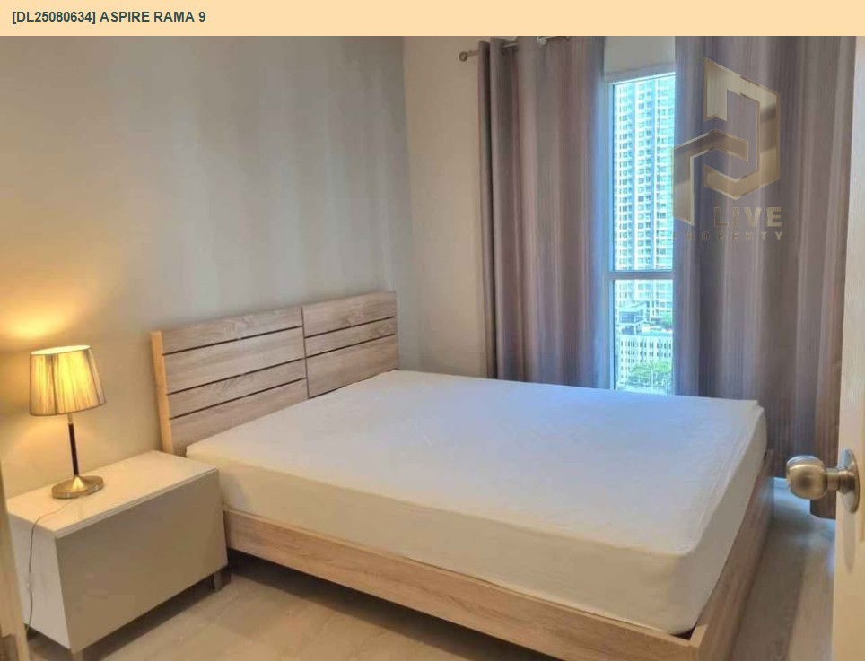 picture DL25080634 Condo for rent, Aspire Rama 9 near MRT พระราม 9, ready to move in, call urgently 0656133286 LineID @655ebbvc - 2/9