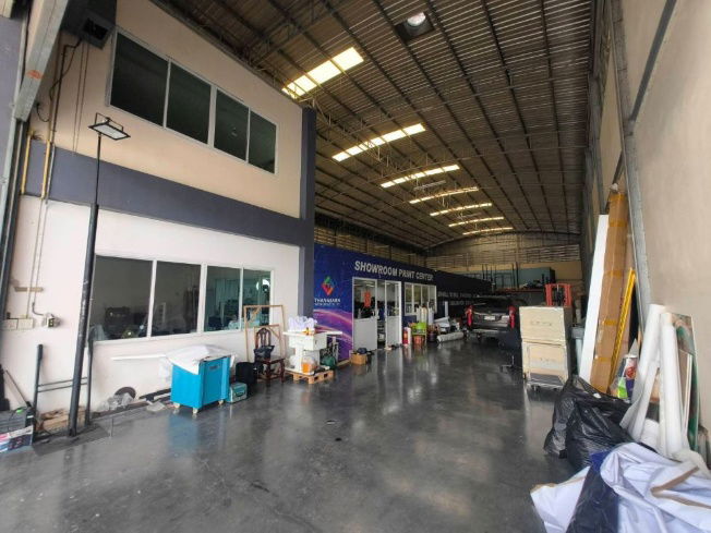รูป เช่าหรือขาย โรงงาน โกดัง พร้อมออฟฟิศ 2 ชั้น ขนาด 280 ตร.ว. ซอยราษฎร์สามัคคี นาดี สมุทรสาคร - รูปที่ 4/12
