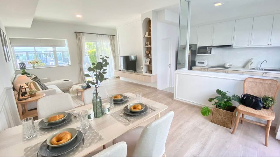 picture WS2449 ✨ Indy 2 Bangna-Ram 2, only 5 minutes from Mega Bangna, only 55,000 baht/month. - 8/24