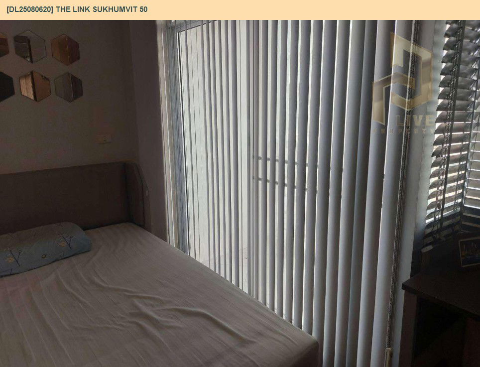 picture DL25080620 Condo for rent, The Link Sukhumvit 50 near BTS On Nut, ready to move in, call urgently 0656133286 LineID @534wlwof - 4/12
