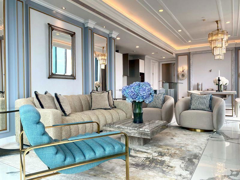 รูป LTHC13040 – Condo for Sale (ขายคอนโด) MARQUE SUKHUMVIT (มาร์ค สุขุมวิท) Size 185 sqm. 2 Bed 3 Bath Near BTS Phrom Phong ONLY 120MB - รูปที่ 12/14