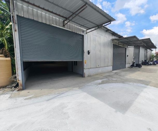 ให้เช่า โรงงาน โกดัง คลังสินค้า ขนาดเริ่มต้น 100 ตร.ม. ถึง 1500 ตร.ม. แถวแคราย นาดี คลองมะเดื่อ บางน้ำจืด จ.สมุทรสาคร