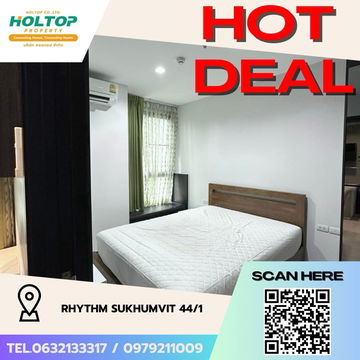 #Z2002💥200868🔥 Condo for rent: RHYTHM Sukhumvit 44/1