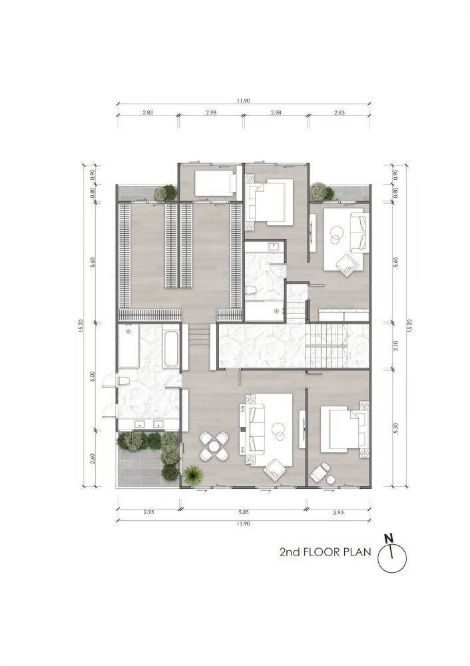 รูป ★ Rare Unit ★ ทาวน์โฮม 3 ชั้น 4 ห้องนอน 6 ห้องน้ำ 2 ที่จอดรถ | ขนาดที่ดิน 48.00 ตร.ว. พื้นที่ใช้สอย 440.00 ตร.ม. | ใกล้ BTS อโศก, รงเรียนนานาชาติ NIST - รูปที่ 18/20