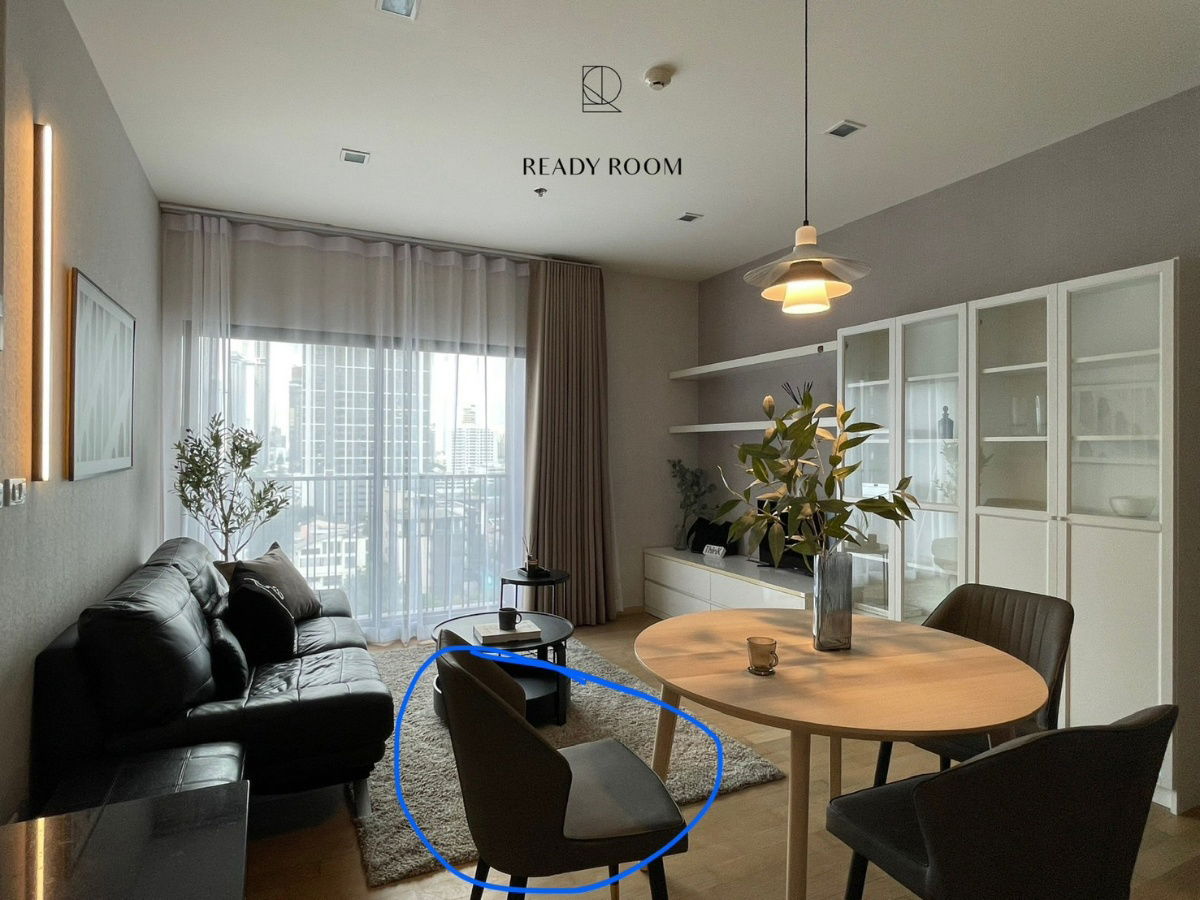 picture ✨ Beautifully decorated 1-bedroom unit at Noble Reveal Ekamai Condo, 47 sq m, 12th floor 🏡💖 - 17/20