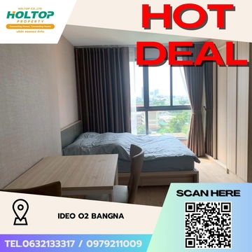 #Z1995💥190868🔥 Condo for rent at Ideo O2 Bangna