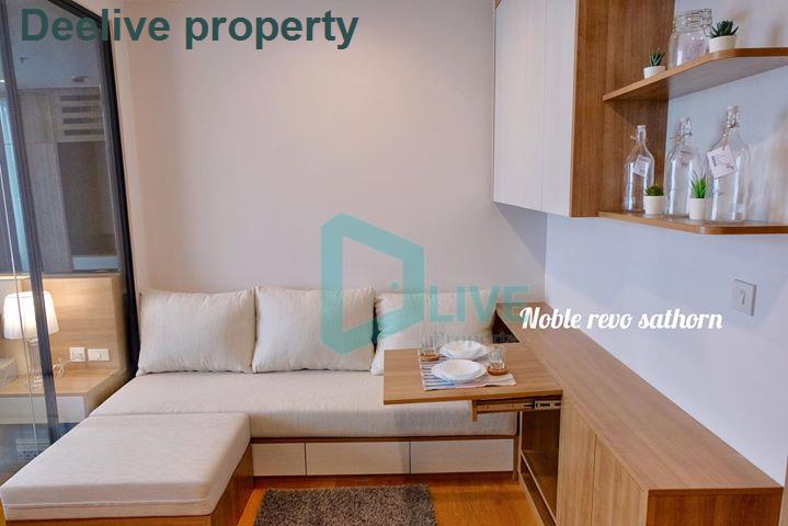 picture DL004300 Condo for rent, Noble Revo Silom near BTS Surasak, ready to move in, call urgently 0656133286 LineID @655ebbvc - 7/8