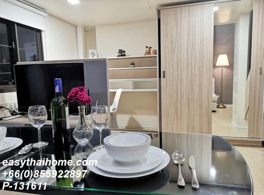 picture P-131611 Condo for rent Chewathai Residence Asoke fully furnished (Confirm again when visit).  - 4/8