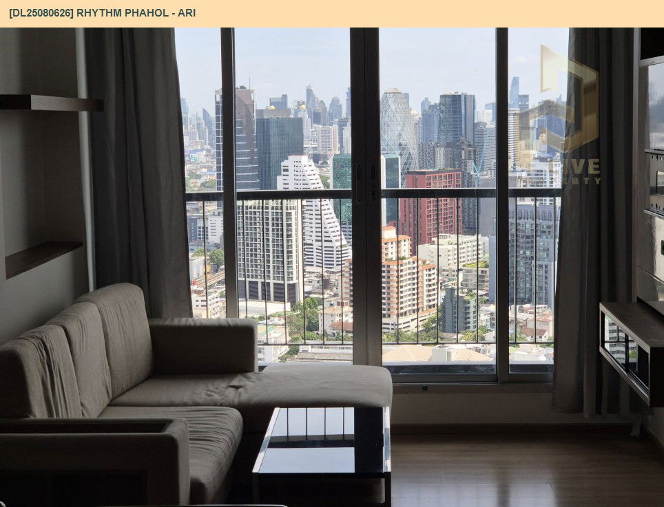 picture DL25080626 Condo for rent, Rhythm Phahol - Ari near BTS อารีย์, ready to move in, call urgently 0656133286 LineID @655ebbvc - 6/11