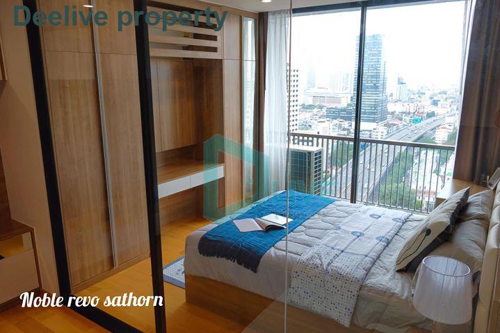 picture DL004300 Condo for rent, Noble Revo Silom near BTS Surasak, ready to move in, call urgently 0656133286 LineID @655ebbvc - 3/8