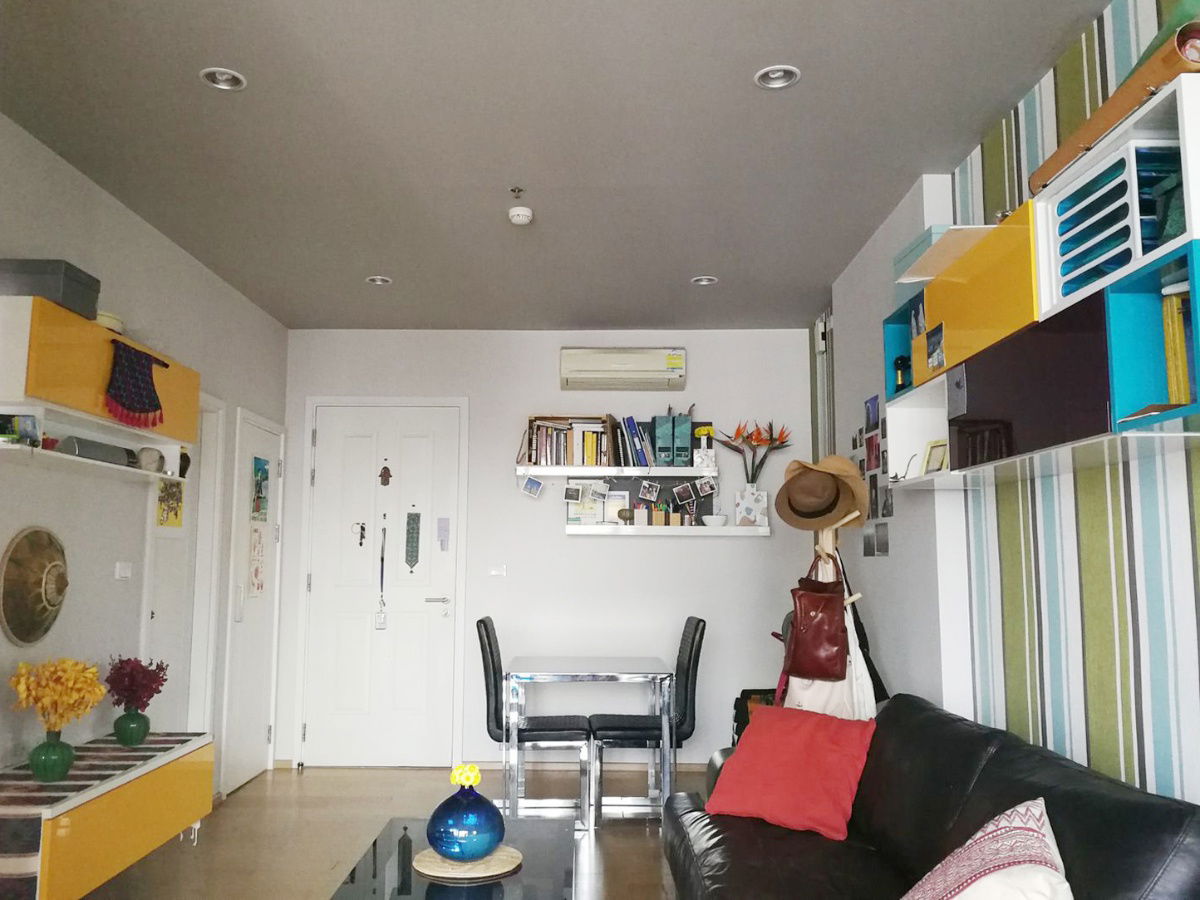 picture 🥳[Rent-RAR2508-2131] Hive Sathorn. Fl.28th*Washing machine *Next to BTS Krung Thon Buri💚Line id: @thefirstagent** - 2/13