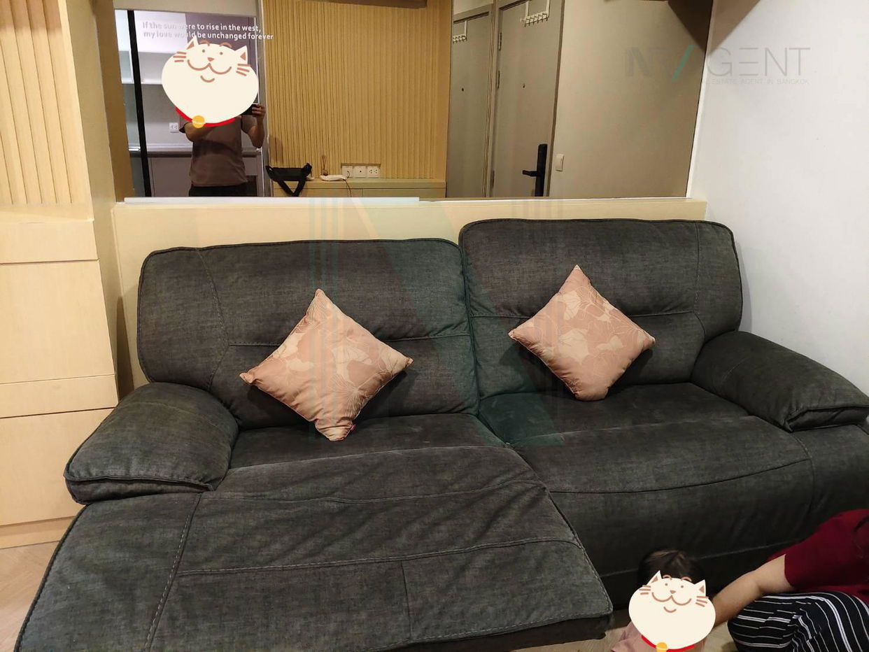 รูป ให้เช่าคอนโด แอสปาย อโศก-รัชดา อาคาร A ชั้น 7 1 ห้องนอน ขนาด 30 ตรม ใกล้ ตลาดดินแดง - รูปที่ 5/8