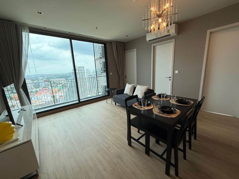 For Rent Condo THE RESERVE PHAHOL-PRADIPAT Building 1, Floor 23,2 bed room, Room size 49.00 sqm