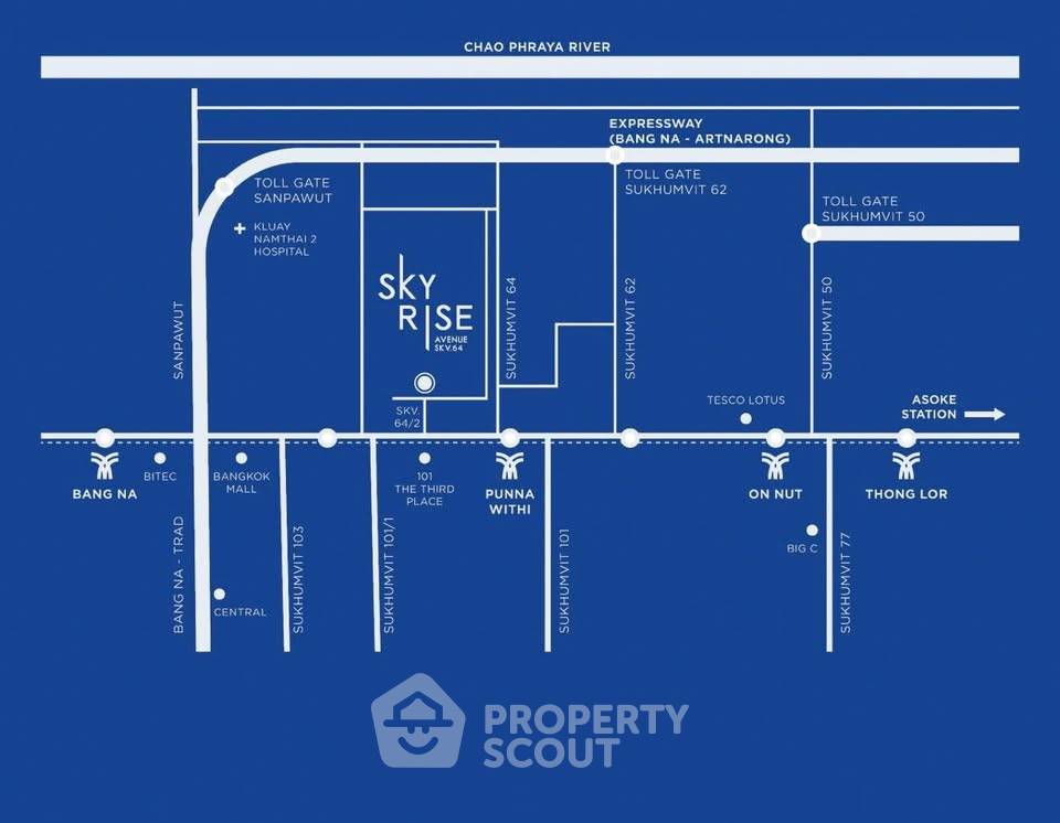 picture 2-BR Condo at Skyrise Avenue Sukhumvit 64 near BTS Punnawithi (ID 2264005) - 30/30
