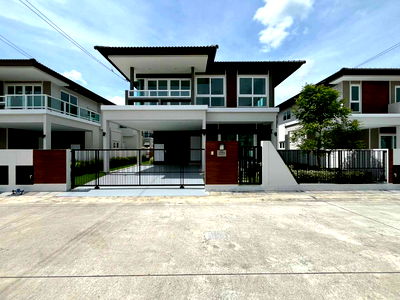 บ้านเดี่ยว ธัญบุรี ปทุมธานี : ขายบ้านเดี่ยว สไตล์ Modern 3 นอน ปทุมธานี คลอง 7 บ้านใหม่ 55 ตรว 2 ชั้น