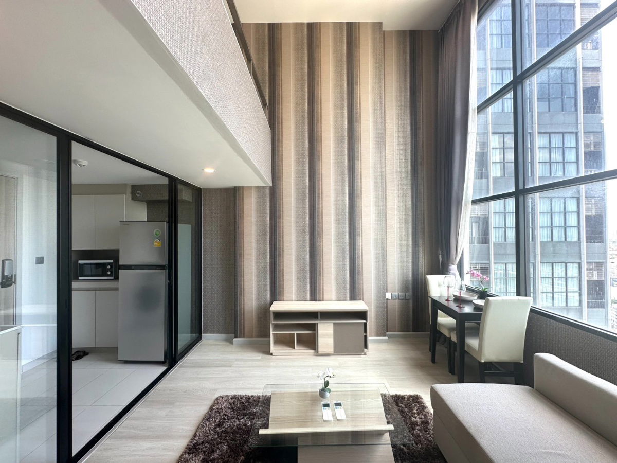 รูป 🔥ให้เช่าห้อง Duplex ใจกลางเมืองสาทร-สีลม “ Knightsbridge Prime Sathorn “ BTS ช่องนนทรี 600 เมตร กลางเมืองสำนักงานย่าน CBD🎯🎯🎯 - รูปที่ 8/16