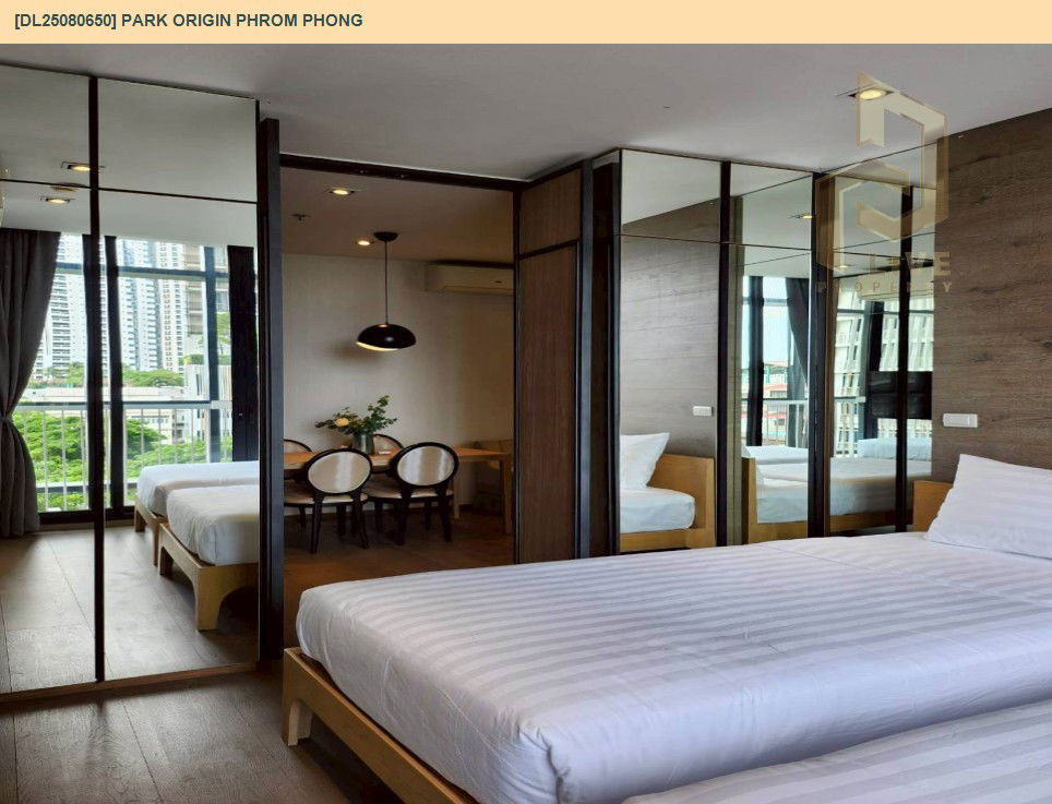picture DL25080650 Condo for rent, PARK ORIGIN PHROM PHONG near BTS Phrom Phong, ready to move in, call urgently 0656133286 LineID @655ebbvc - 12/17