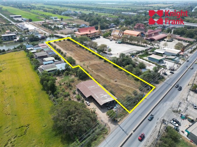 ขายที่ดินแปลงสวย 5 ไร่ ติดถนนลำลูกกา (คลอง 9) ใกล้สำนักงานกรมการปกครอง จังหวัดปทุมธานี