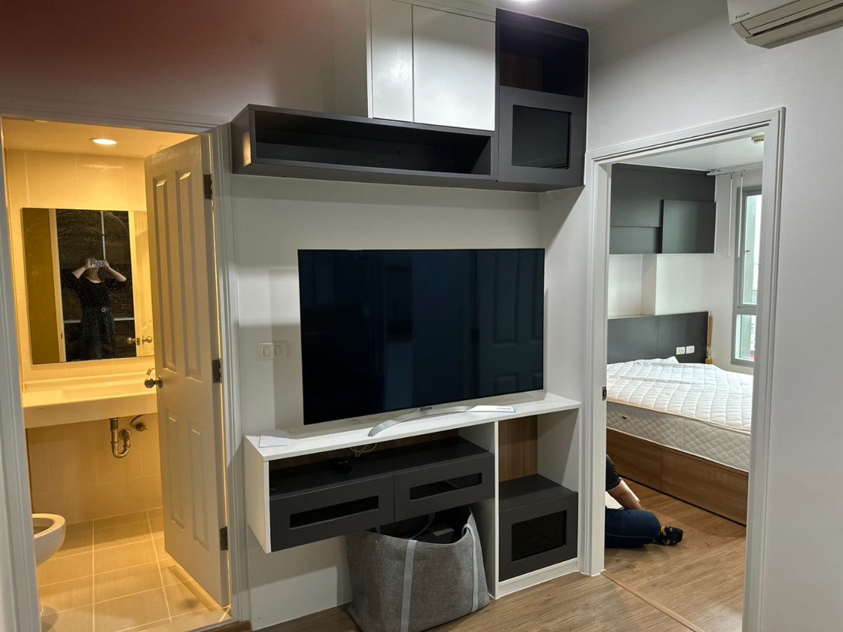 picture U Delight Rattanathibet Condominium  Floor: 18th  Size: 31 sq.m.  🚆 Near MRT Nonthaburi Civic Center - 9/11