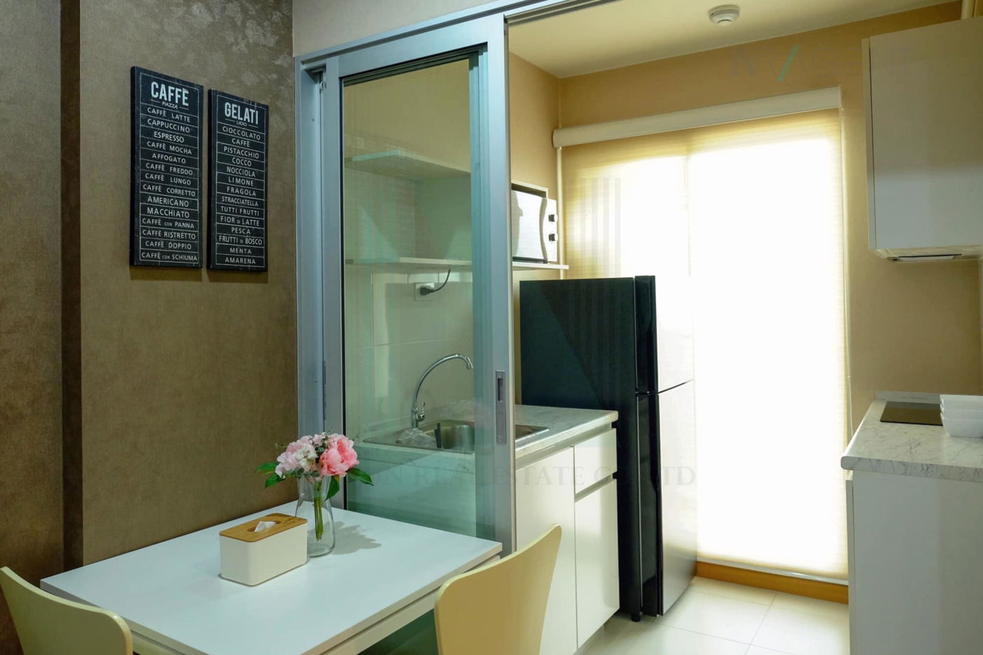 picture 📌 For rent condo THE PRESIDENT PETCHKASEM-BANGKHAE Building 1, Floor 25,1 bed room, Room size 34 sqm - 7/8