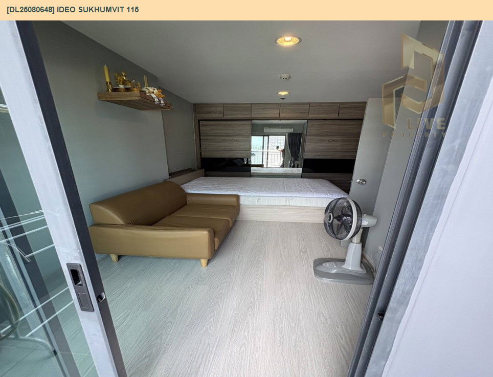picture DL25080648 Condo for rent, IDEO Sukhumvit 115  near BTS Pu Chao, ready to move in, call urgently 0656133286 LineID @534wlwof - 6/11