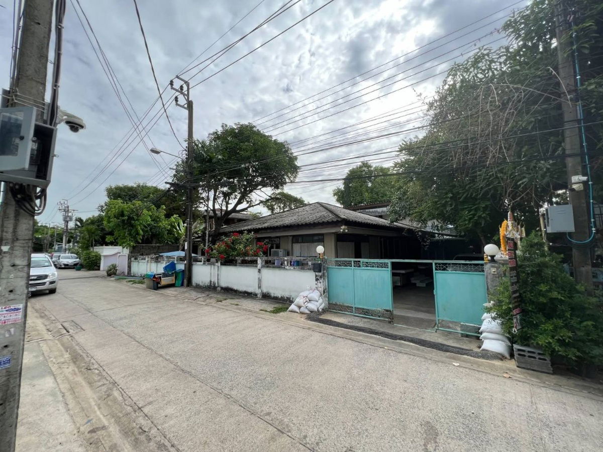 รูป ขายที่ดินบ้านเดี่ยวปุณณวิถี วชิรธรรมสาธิต สุขุมวิท101/1 ที่ดิน 142 ตร.ว  ถนนกว้าง กล้รถไฟฟ้าBTSปุณณวิถี อุดมสุข ศรีนครินทร์ บางนา ขายถูก 087-9074045 - รูปที่ 2/3