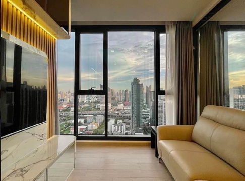 🎉Special room!🎉 For Rent Condo ONE9FIVE ASOKE - RAMA 9 Building A, Floor 28,1 bed room, Room size 40.00 sqm