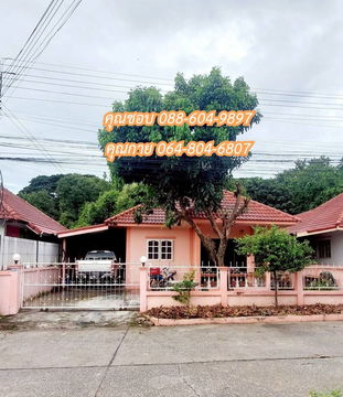 ขายบ้านเดี่ยว แถววัดหนองตะลุมปุ๊ก หมู่บ้านไอซ์แลนด์3 ห้องนอน3 ห้องน้ำ1