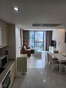 📌 For Rent Condo THE BANGKOK SATHON Building 1, Floor 10,1 bed room, Room size 64 sqm