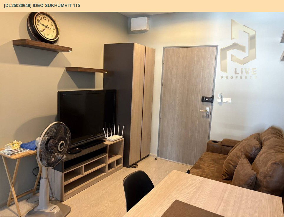picture DL25080648 Condo for rent, IDEO Sukhumvit 115  near BTS Pu Chao, ready to move in, call urgently 0656133286 LineID @534wlwof - 4/11