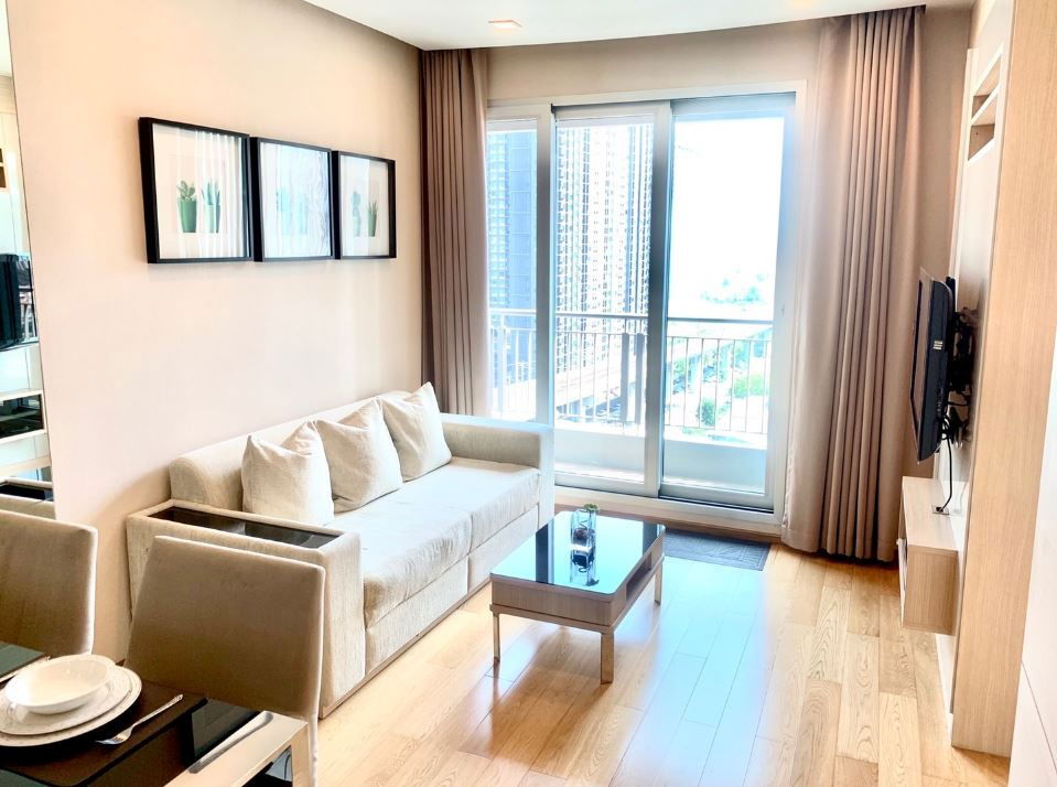 picture For Rent Condo NOBLE AROUND SUKHUMVIT 33 Building 1, Floor 7,1 bed room, Room size 43 sqm - 1/9