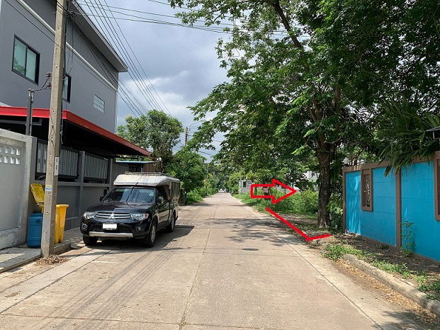 รูป ขายที่ดินเปล่า ใกล้รถไฟฟ้าสายสีส้ม ซ.รามคำแหง 118 ขนาด 112 ตารางวา เหมาะสร้างบ้านพักอาศัย - รูปที่ 3/6