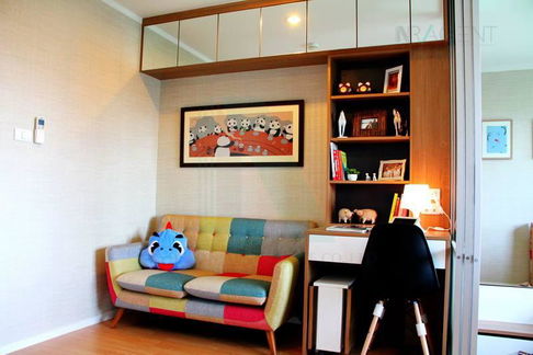 For Rent Condo LUMPINI PLACE SRINAKARIN - HUAMAK STATION Building 1, Floor 3,1 bed room, Room size 26.00 sqm