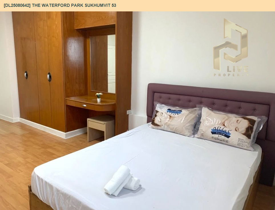 picture DL25080642 Condo for rent, The Waterford Park Sukhumvit 53 near BTS Thong Lo, ready to move in, call urgently 0656133286 LineID @534wlwof - 3/14