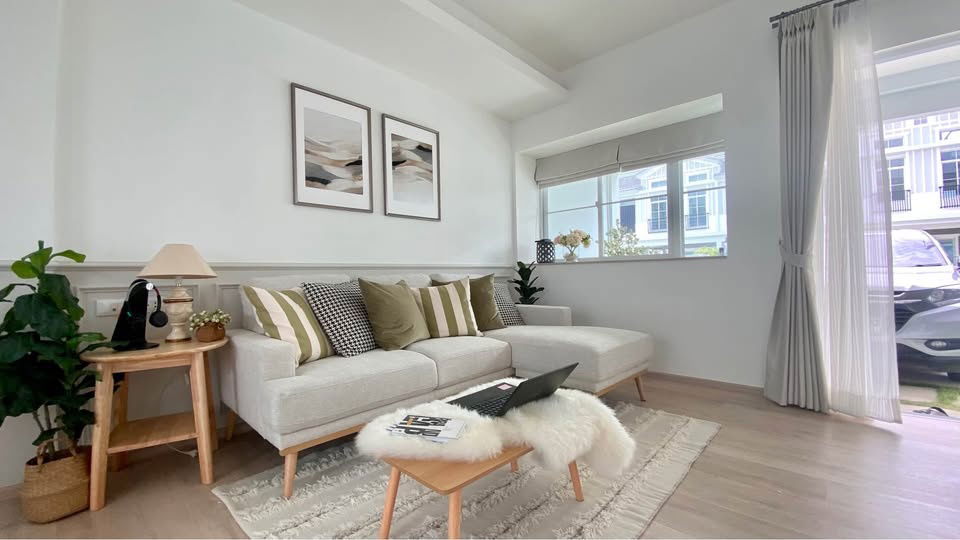 picture WS2449 ✨ Indy 2 Bangna-Ram 2, only 5 minutes from Mega Bangna, only 55,000 baht/month. - 15/24