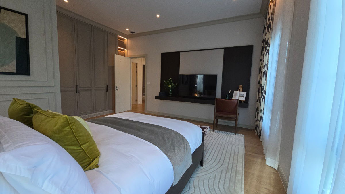 รูป เหนือระดับแห่งการอยู่อาศัย บ้านหรู 137.0 ล้านบาท แต่งครบ พร้อมสระว่ายน้ำส่วนตัว บนแปลงมุมที่ดินใหญ่พิเศษ โครงการณริณสิริ กรุงเทพกรีฑา - รูปที่ 42/48