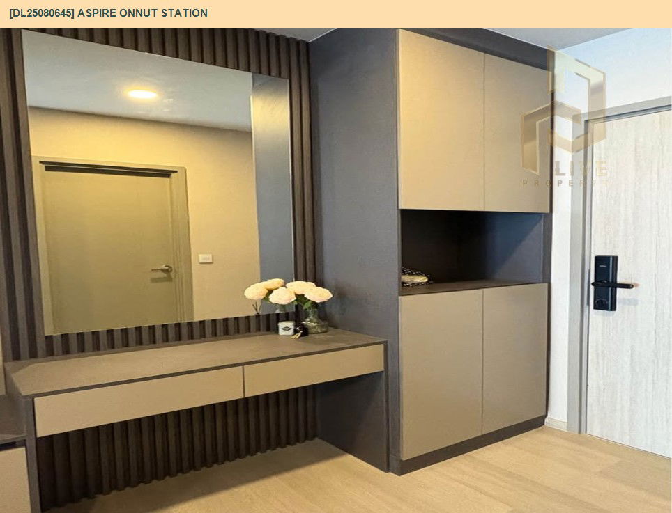 picture DL25080645 Condo for rent, Aspire Onnut Station near -, ready to move in, call urgently 0656133286 LineID @655ebbvc - 7/10