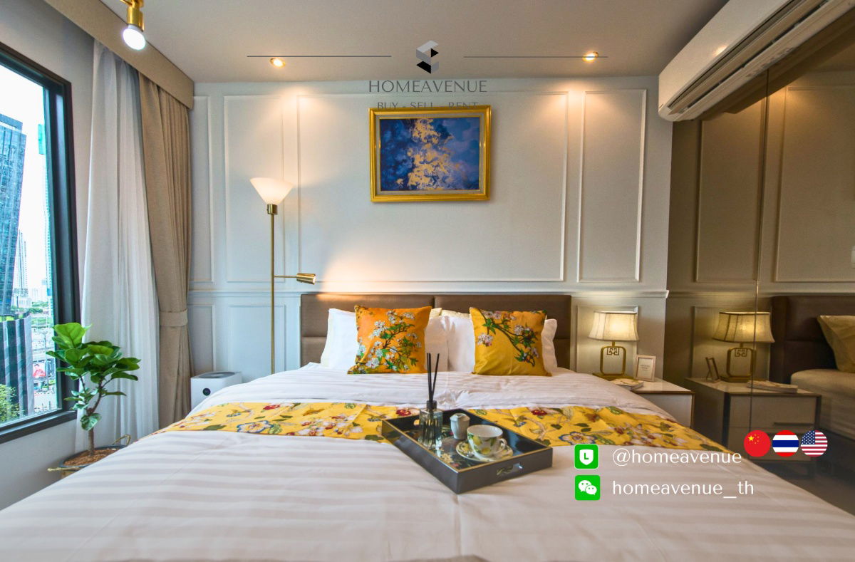 picture Condo for rent at Life Asoke - Rama 9✨ Newly renovated, ready to move in! 🚇 Next to MRT Rama 9 📲 Line: @homeavenue | Special price 💥HA-1406 - 9/10