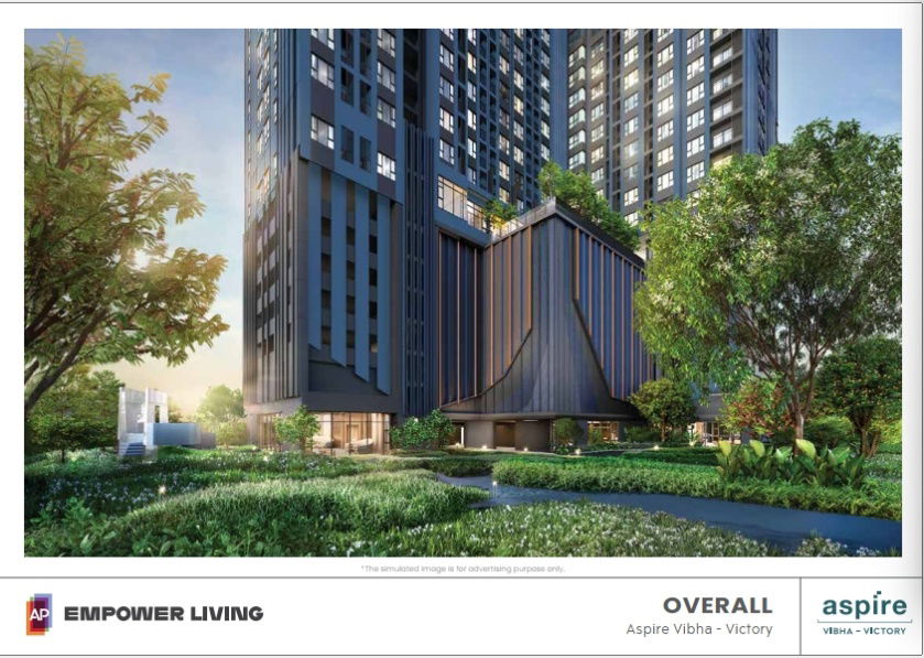 picture Aspire Vibha-Victory Corner Unit for Sale 1 Bedroom 31 sq.m. FL 14 (By Owner, No Agent Fee)  - 13/14