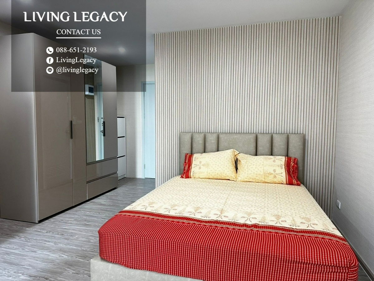 picture SHFS75 Condo For Rent RYE Huamark 30 Sq.M. Floor 5 Building A line id : @livinglegacy - 2/8