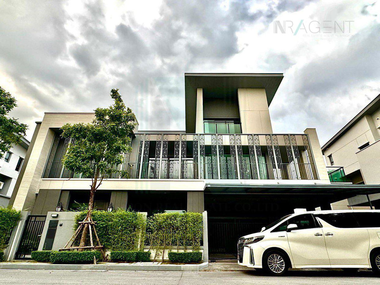 รูป 📌 ขายบ้านเดี่ยว โครงการ แกรนด์ บางกอก บูเลอวาร์ด อีสต์ พระราม 9 3 ชั้น 5 ห้องนอน 7 ห้องน้ำ - รูปที่ 2/8