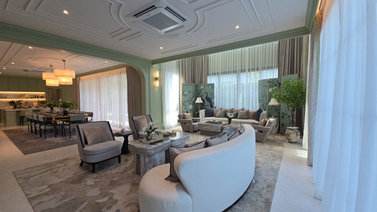 รูป เหนือระดับแห่งการอยู่อาศัย บ้านหรู 137.0 ล้านบาท แต่งครบ พร้อมสระว่ายน้ำส่วนตัว บนแปลงมุมที่ดินใหญ่พิเศษ โครงการณริณสิริ กรุงเทพกรีฑา - รูปที่ 15/48